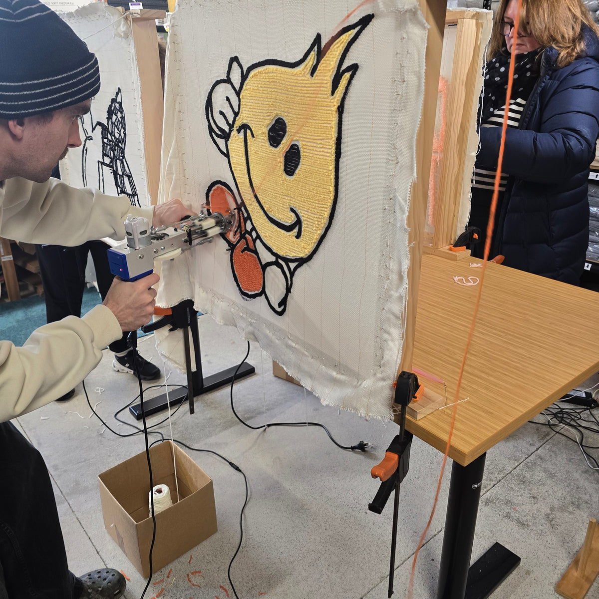 “Christchurch Rug Tufting Workshop – Abbreviated Beginner Session ($200, Sept–Nov 2025 Dates)