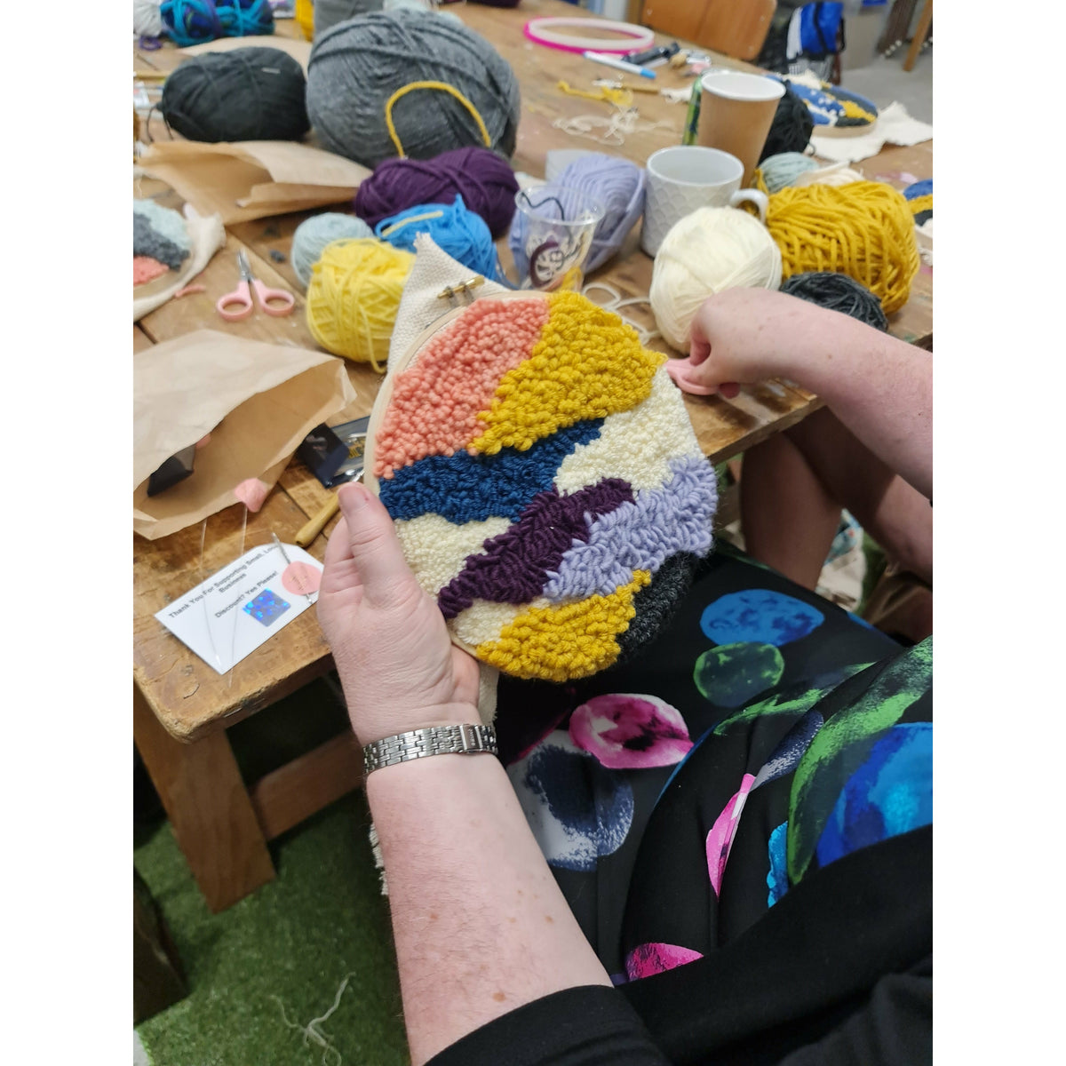 Punch Needle Workshops! Choose from Saturday July 26th, Thursday Aug 7th, Saturday Aug 16th, 2025