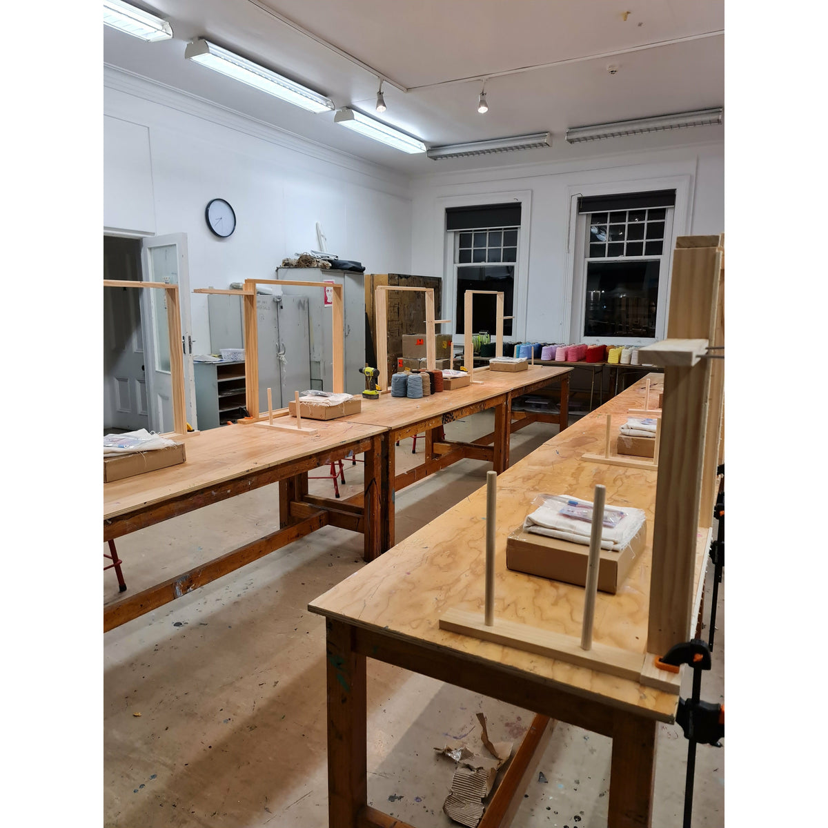 Rug Tufting Session (Just Tuftng)- 50cm x 50cm Tufting Frame (3hrs)