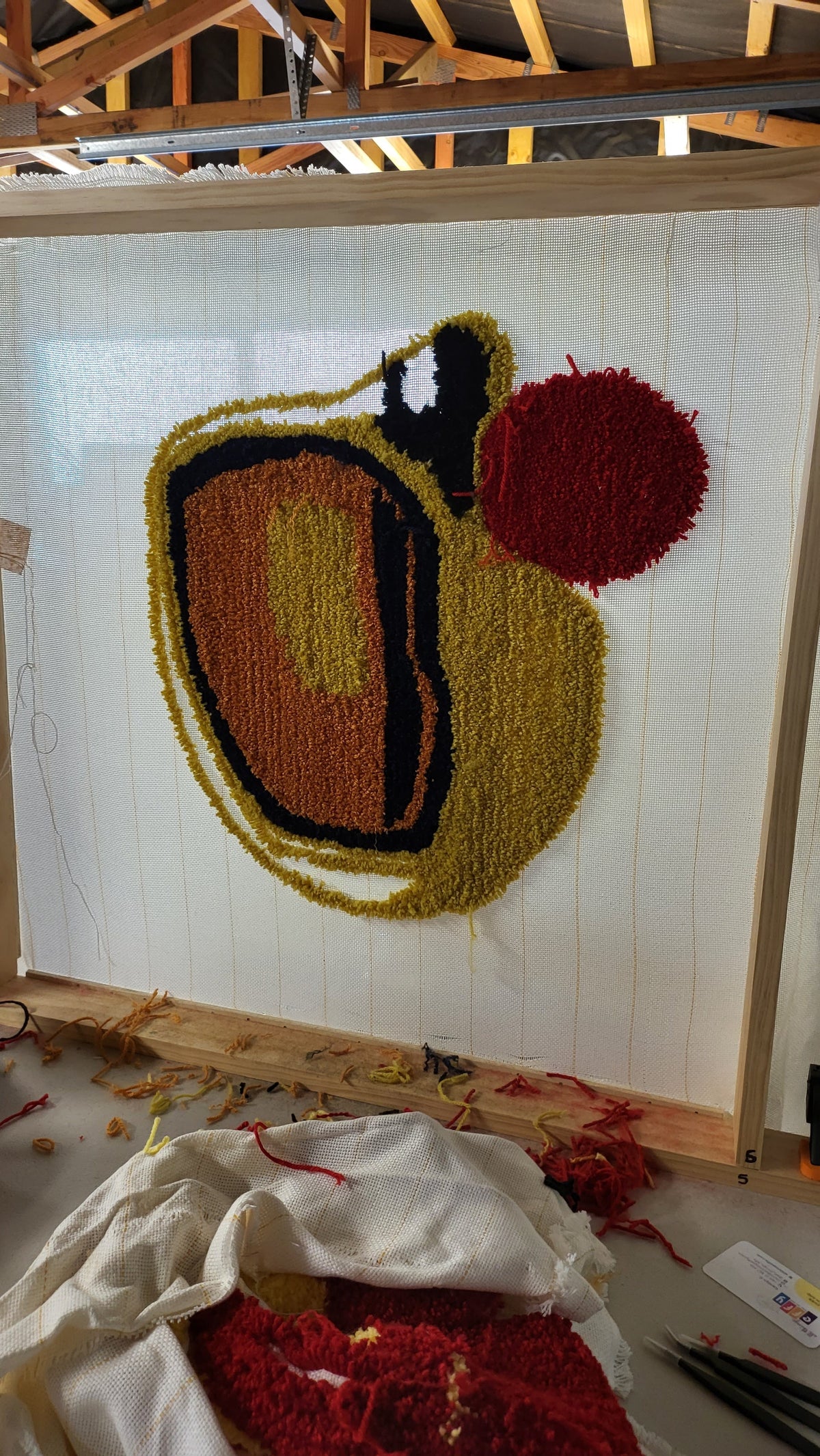 Rug Carving and Backing Session - 90cm x 90cm Rug (3-4hrs)