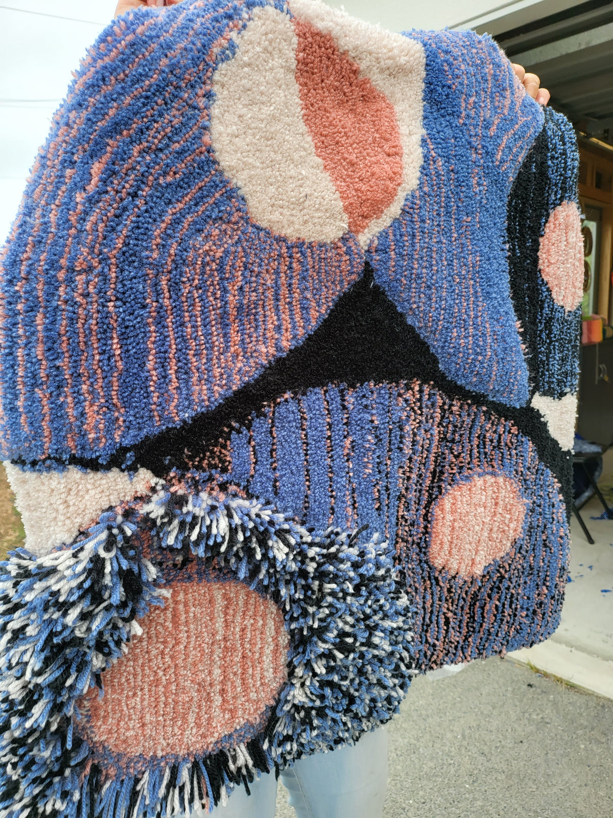 Rug Carving and Backing Session - 50cm x 50cm Rug (2-3hrs)