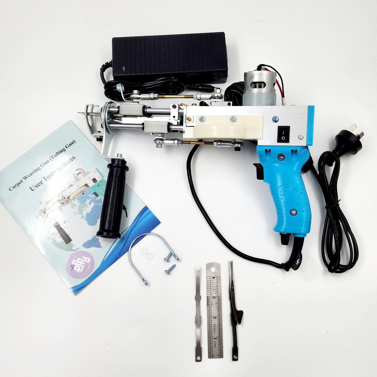 Refurbished AK Duo Cut & Loop Pile Machine - Clear Handle