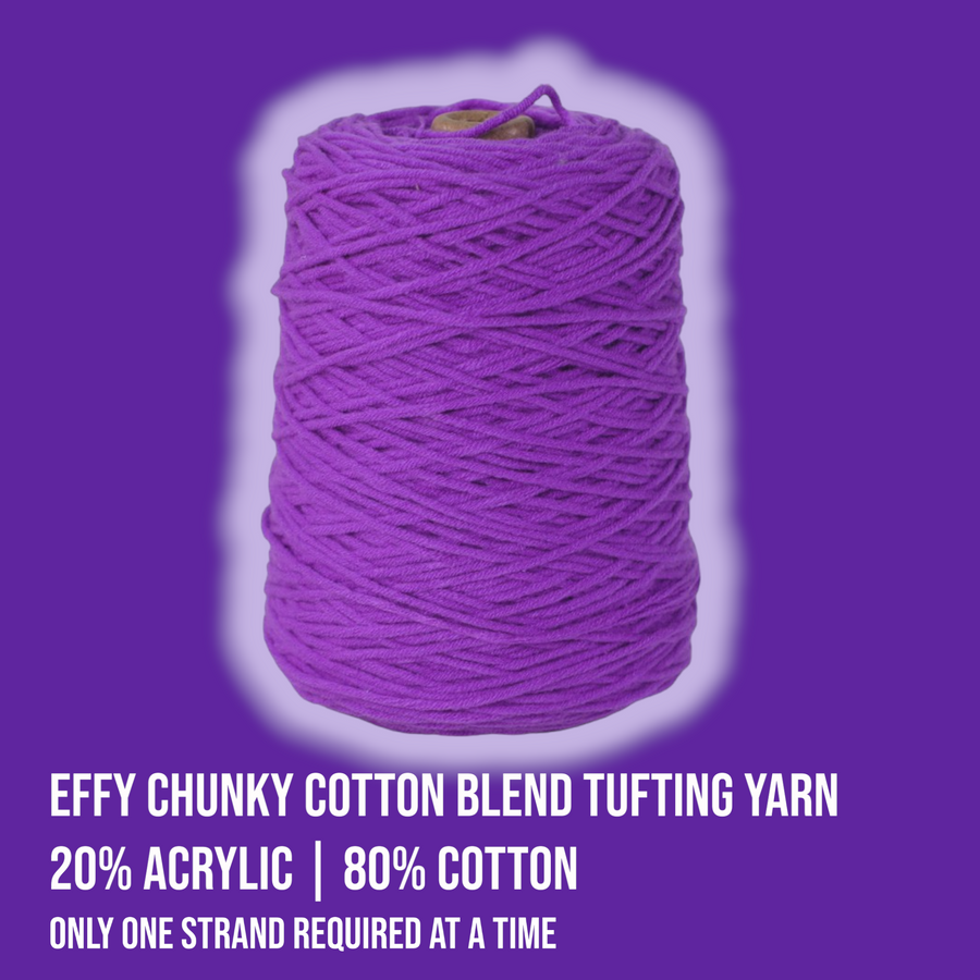 EFFY Cotton Blend Yarn — 200 g cones