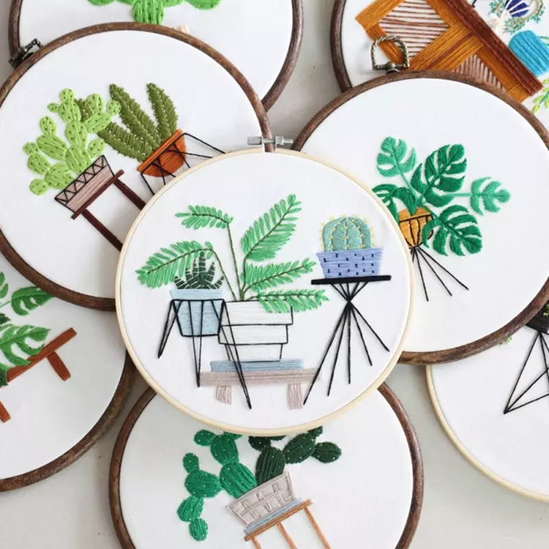 Floral Embroidery Kits