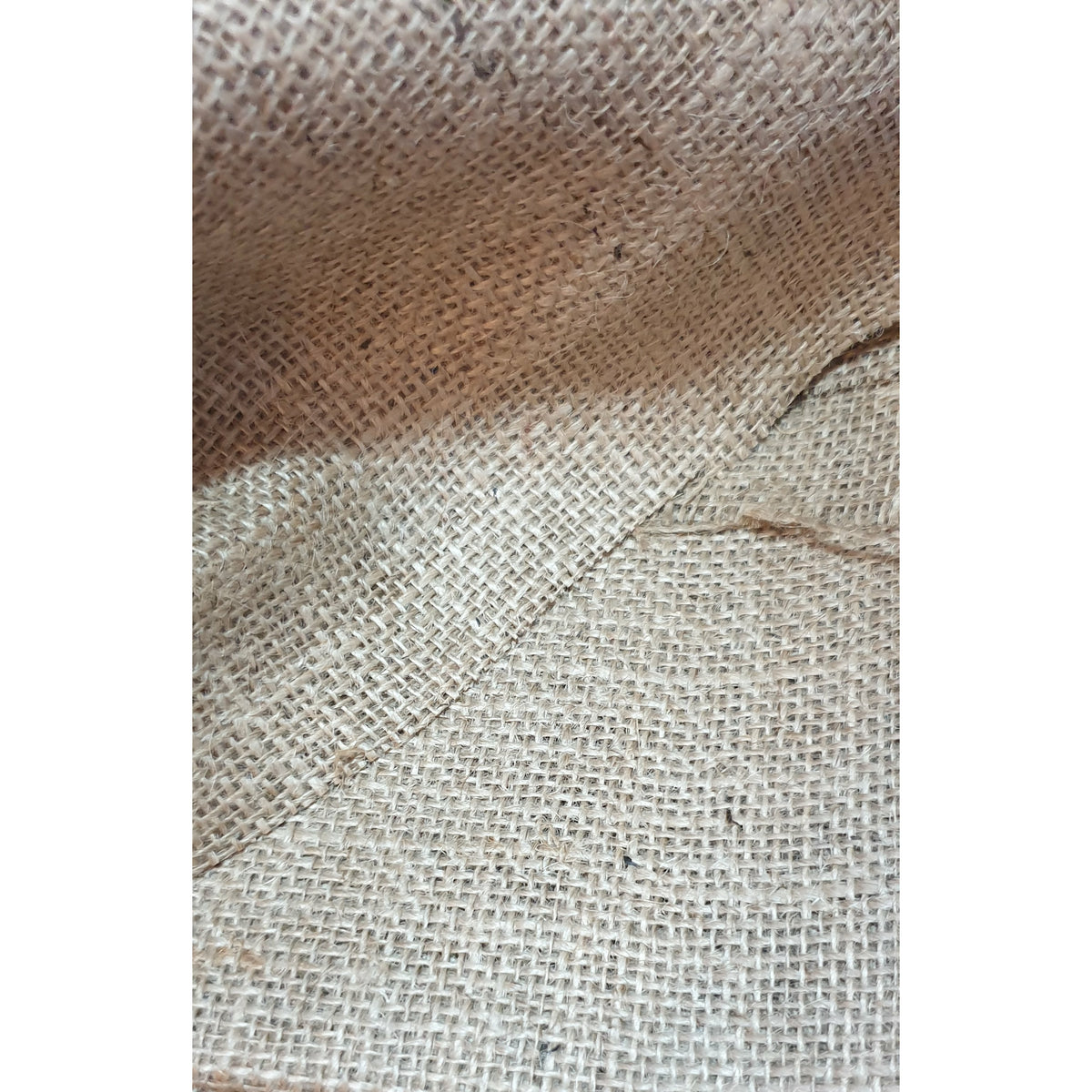 Natural Raw Hessian/Jute Fabric for Punch Needling - Punch Needle Supplies NZ