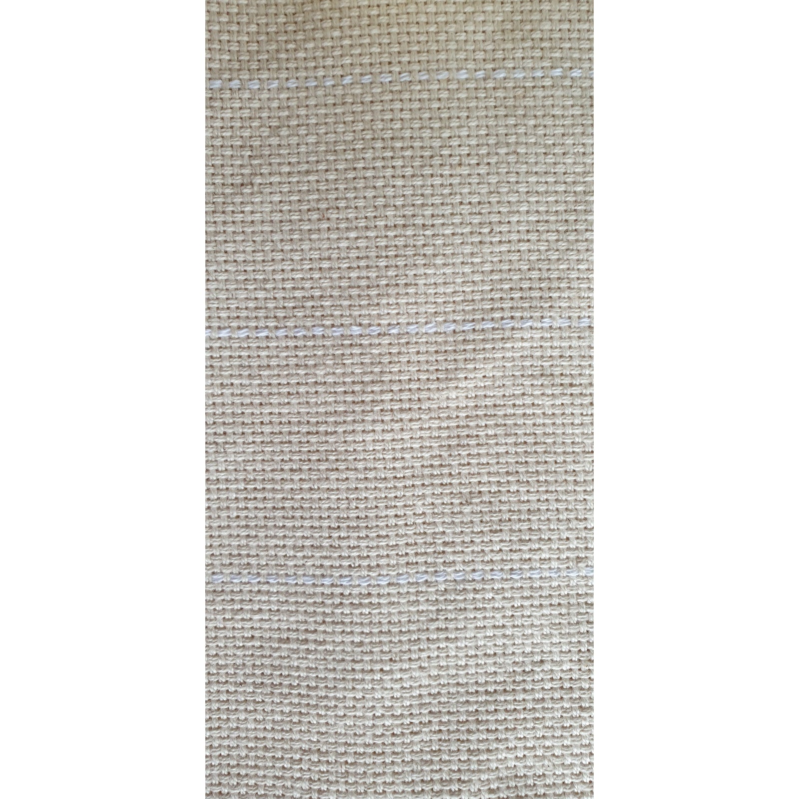 Monks Cloth with White Guidelines in Multiple Sizes - Available Now! - Punch Needle Supplies NZ