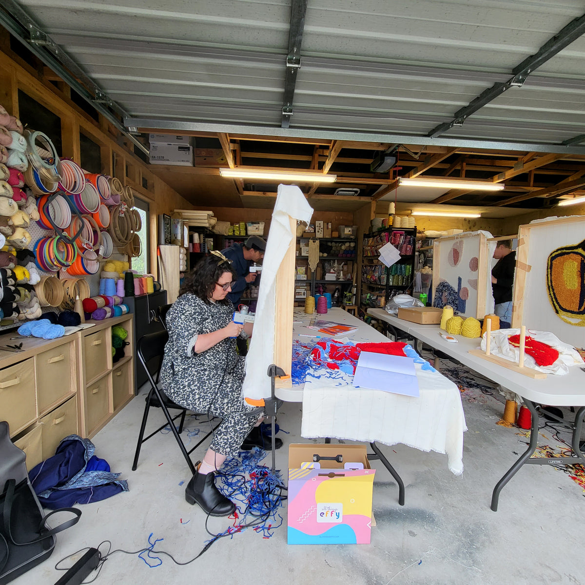 Individual (1 on 1) Christchurch Rug Tufting Workshop at All Things EFFY Headquarters - Choose your day and time!