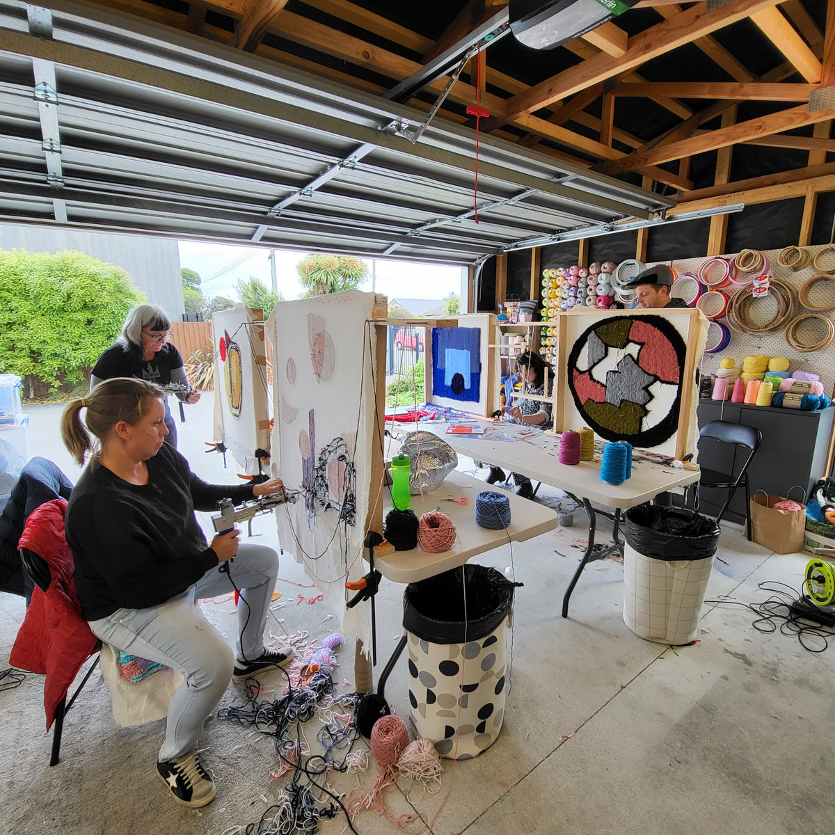 Online Rug Tufting Workshop at All Things EFFY Headquarters - Choose your day and time!