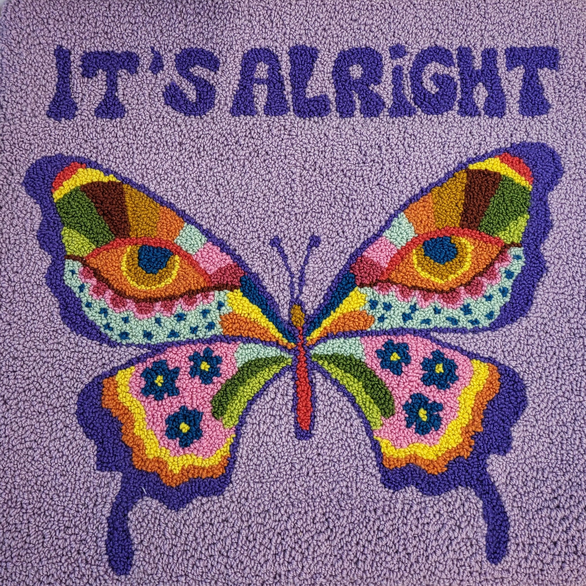 Butterfly Rug "It's Alright"