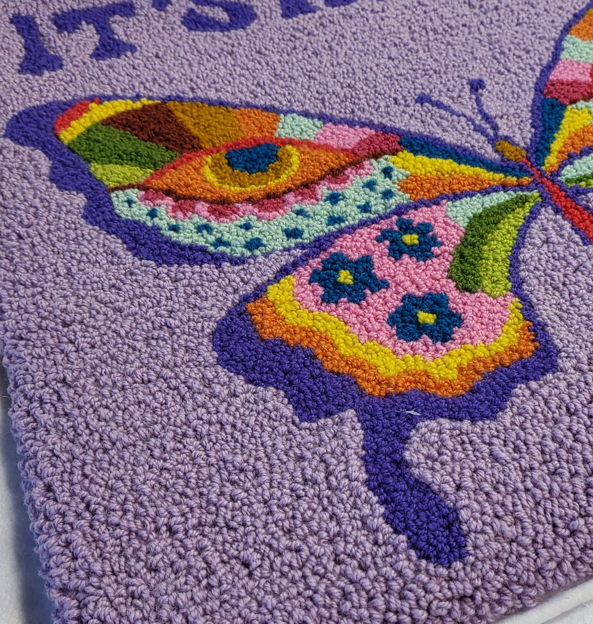 Butterfly Rug "It's Alright"