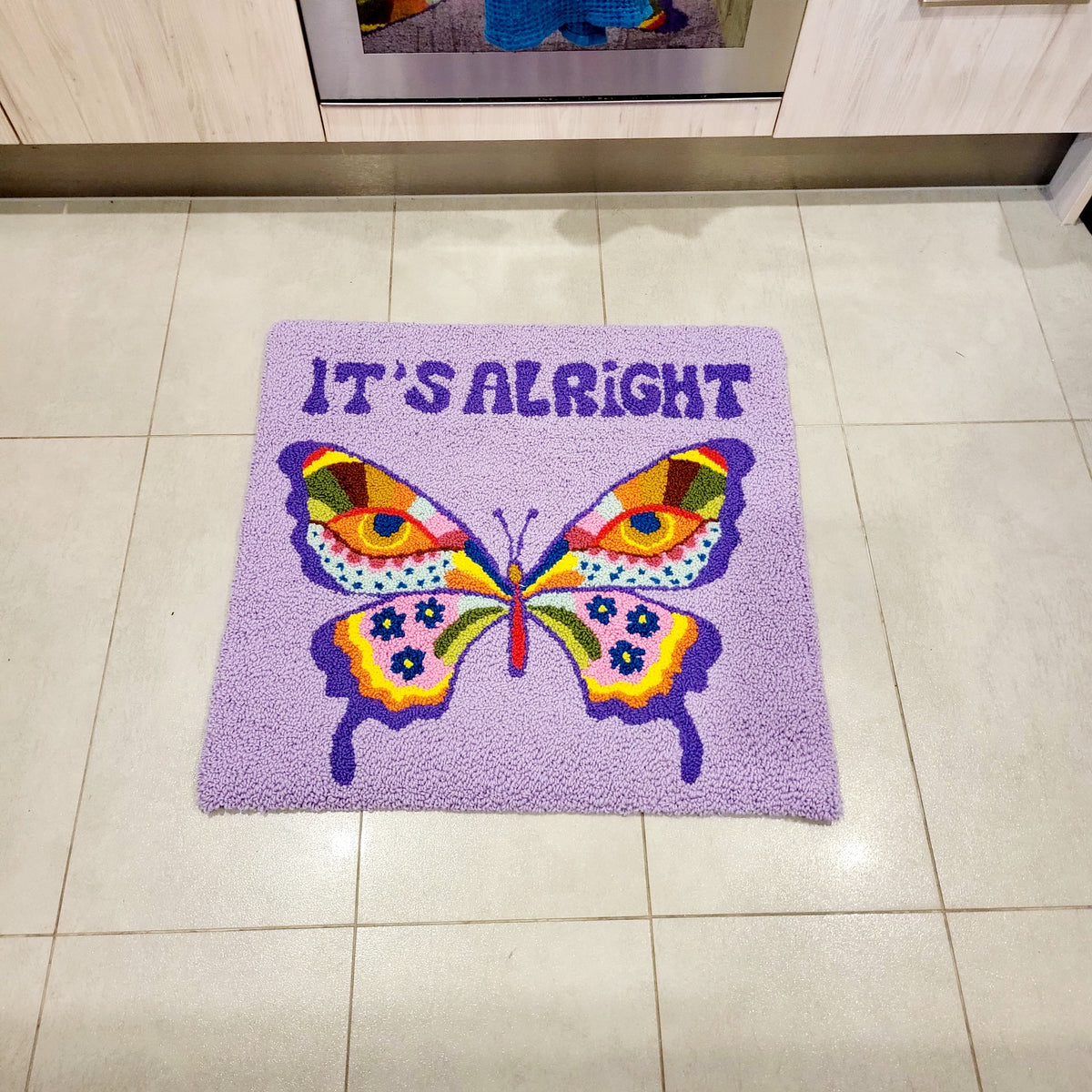 Butterfly Rug "It's Alright"