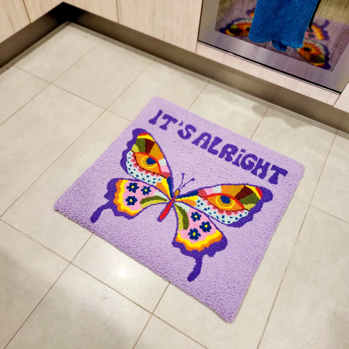 Butterfly Rug "It's Alright"