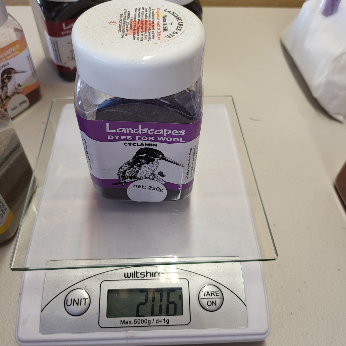 Landscape Acid Dyes - Used and Full Pots