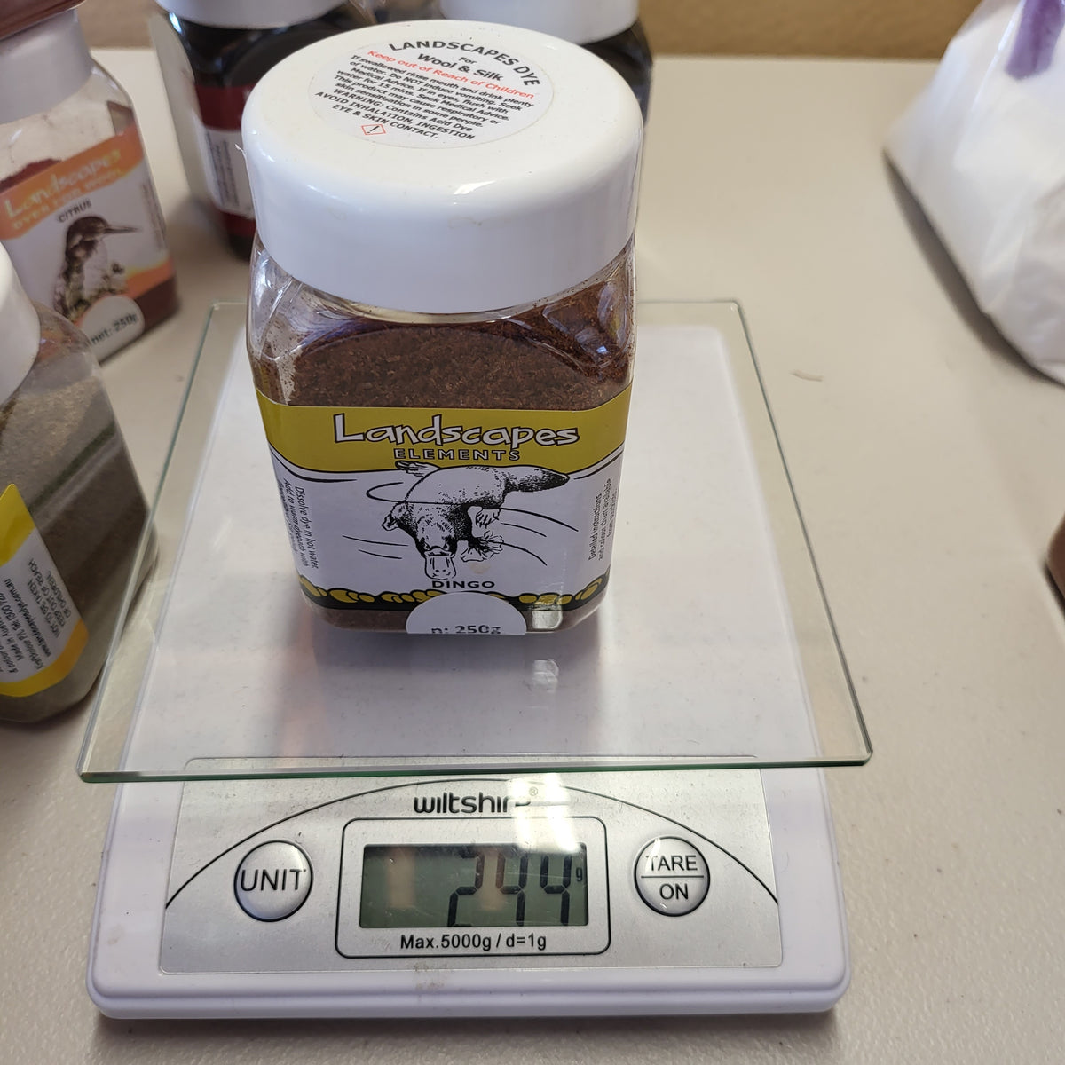 Landscape Acid Dyes - Used and Full Pots