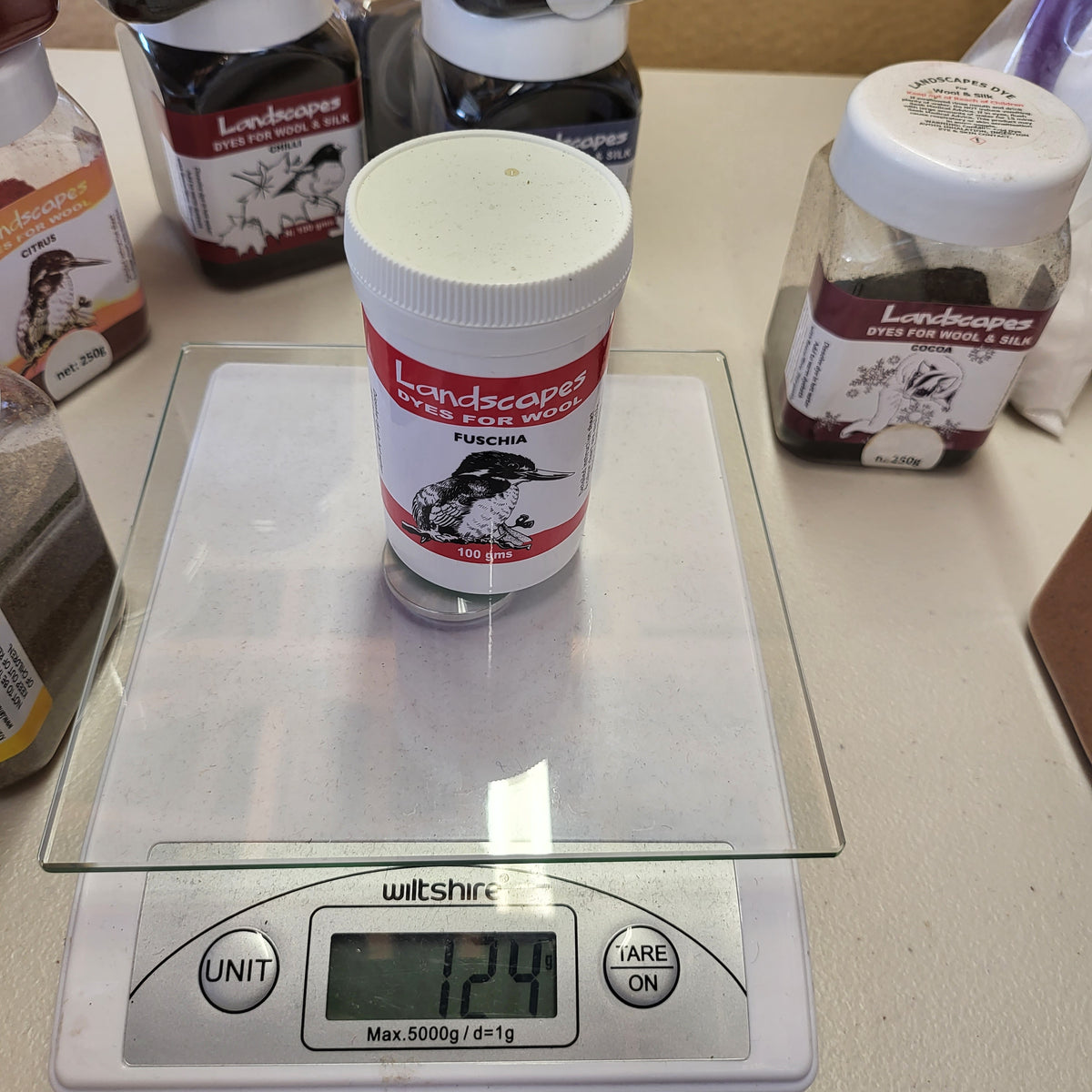 Landscape Acid Dyes - Used and Full Pots