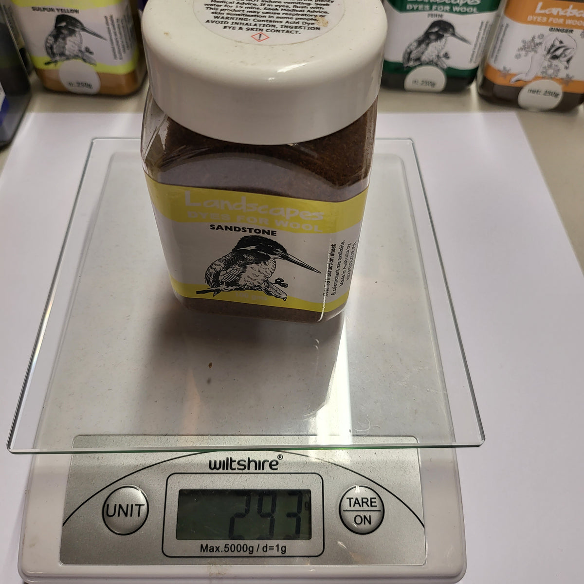 Landscape Acid Dyes - Used and Full Pots