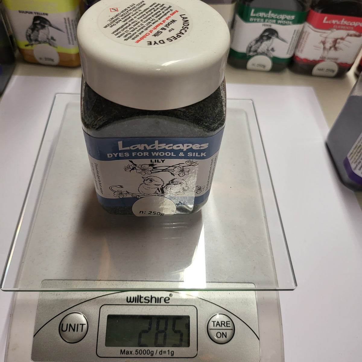 Landscape Acid Dyes - Used and Full Pots
