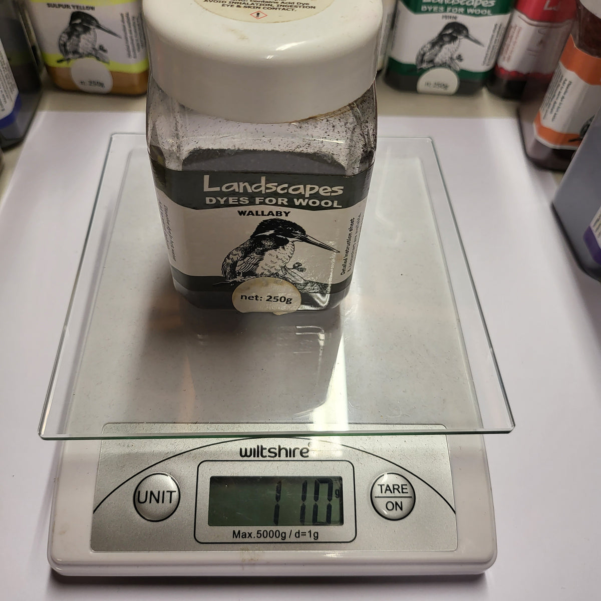 Landscape Acid Dyes - Used and Full Pots