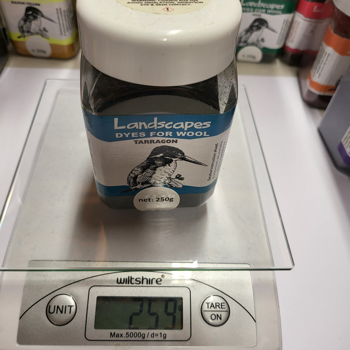 Landscape Acid Dyes - Used and Full Pots