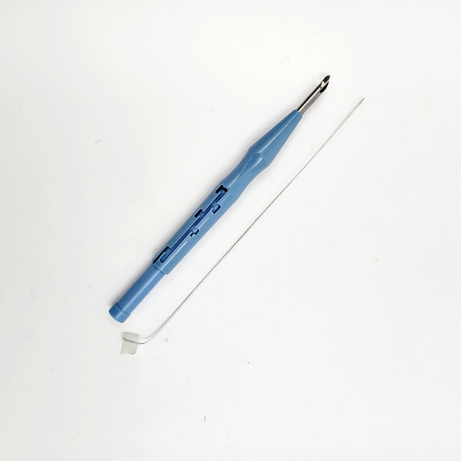 ABCD Blue Adjustable Punch Needle for Chunky Yarns