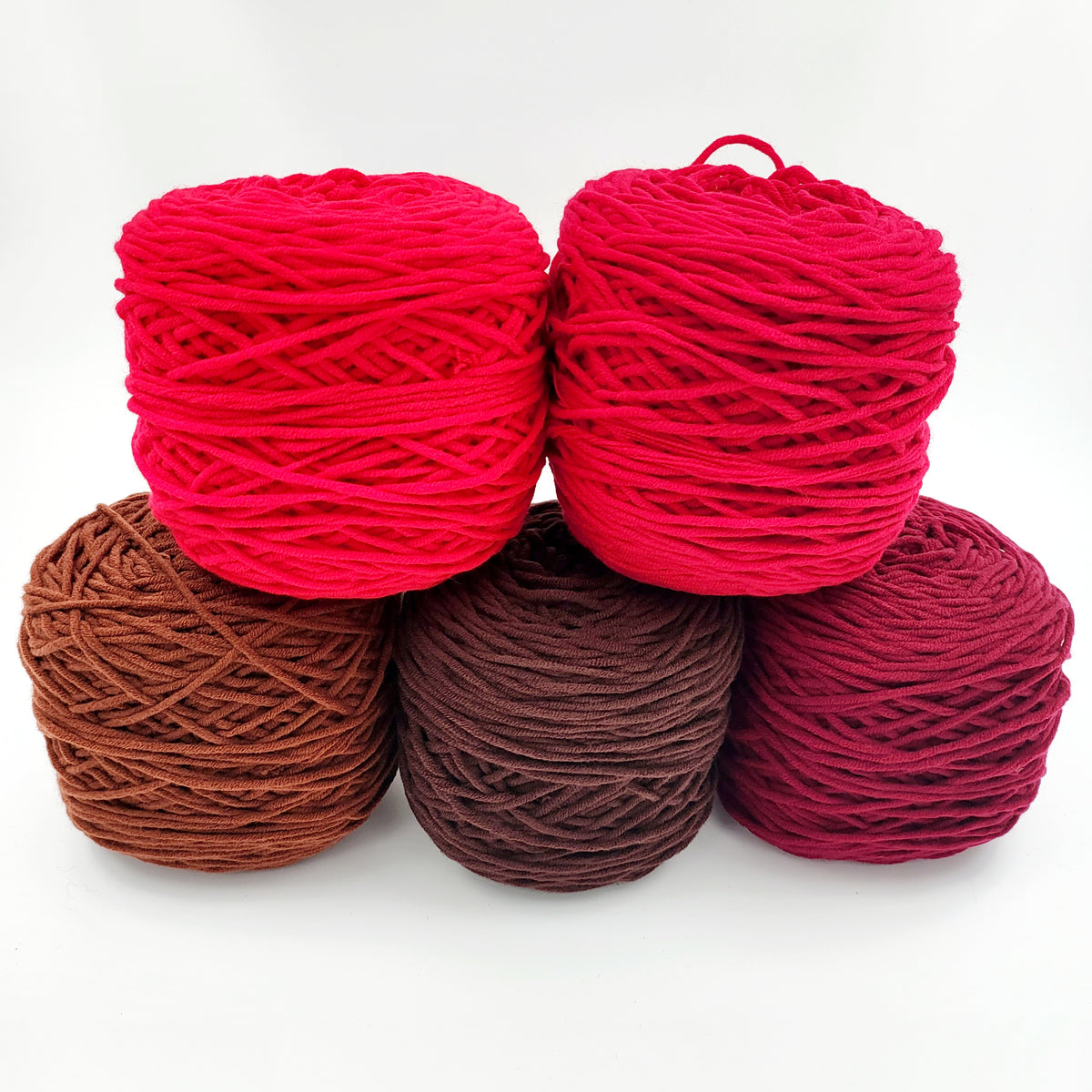 EFFY Acrylic and Cotton Yarn- 200gm Cakes/ Cones