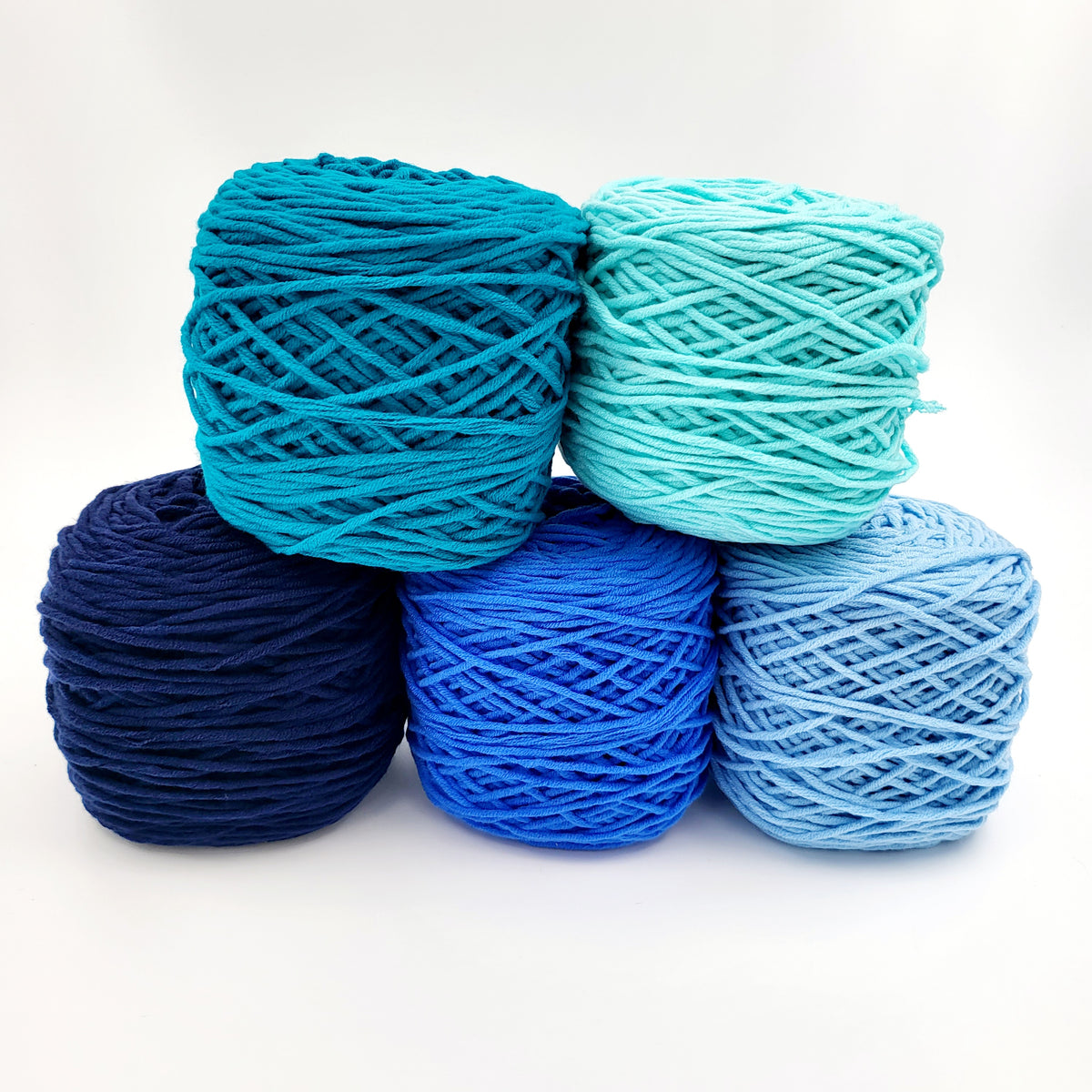 EFFY Acrylic and Cotton Yarn- 200gm Cakes/ Cones
