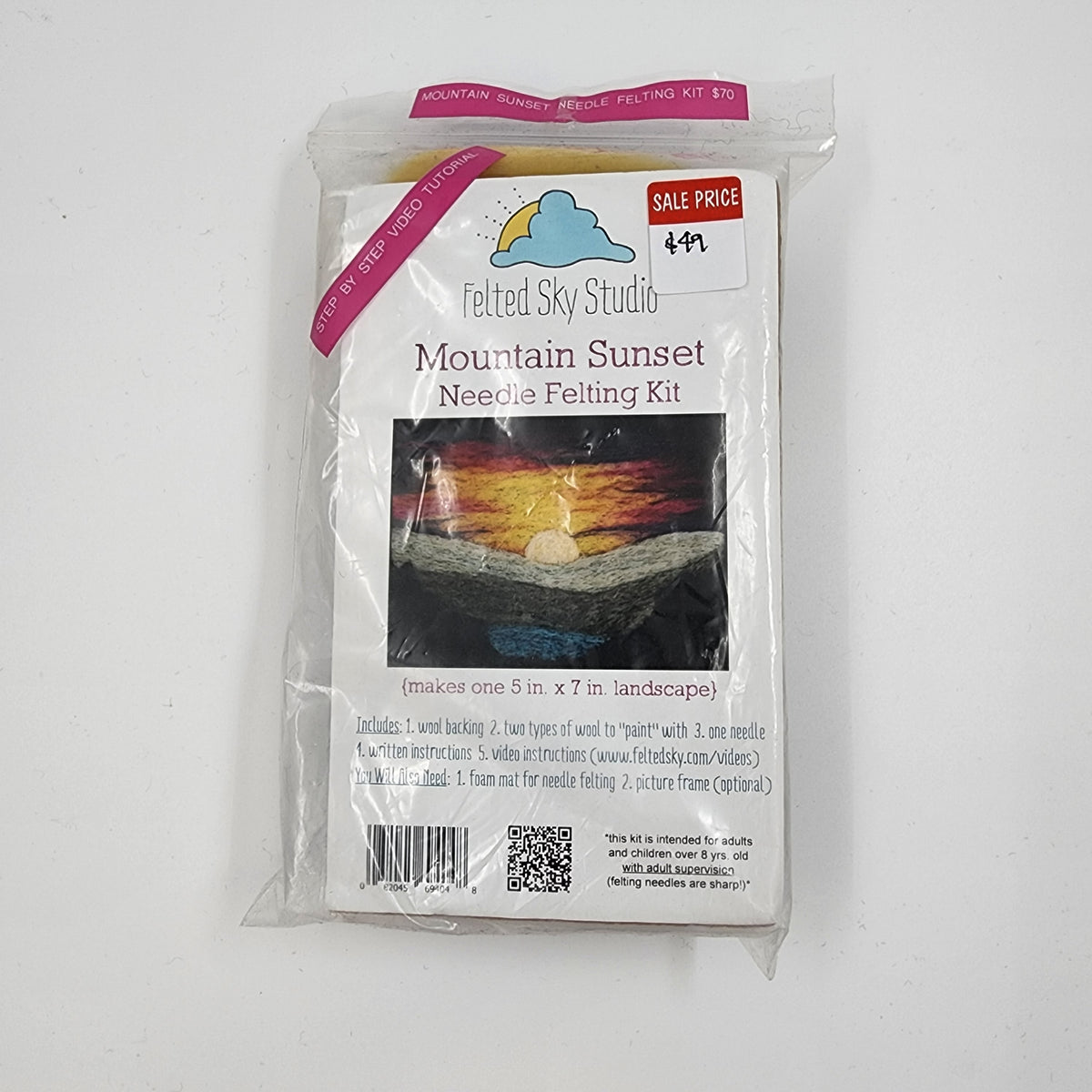 Landscape 2D Needle Felting Kits