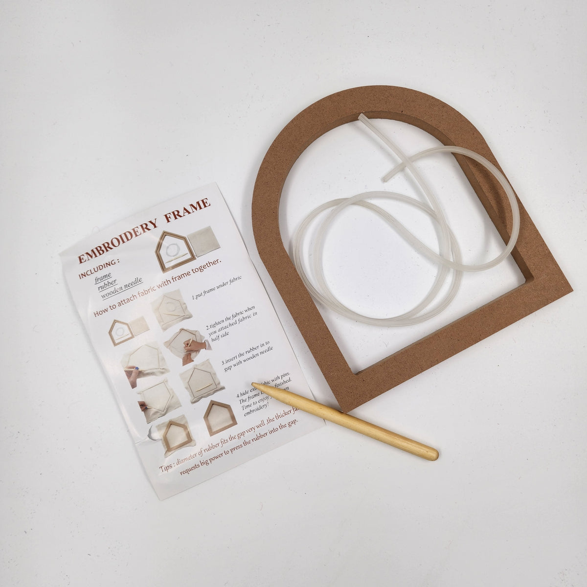 Archway frame for Punch Needle or Embroidery