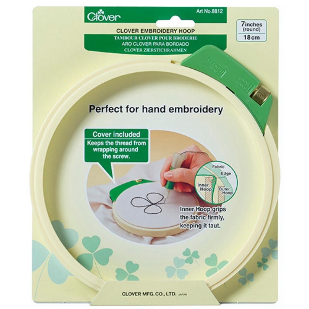 Clover Plastic Embroidery Hoops