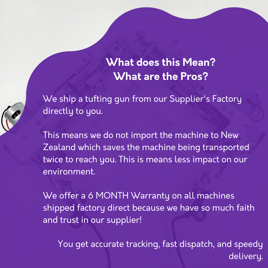 The Original AK-I Cut Pile Tufting Gun | Free Shipping