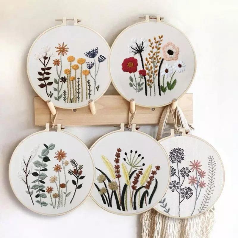 Floral Embroidery Kits