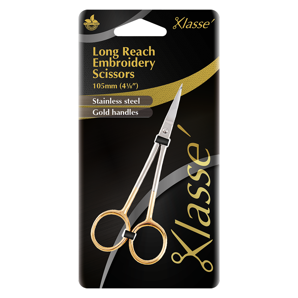 Long Reach Embroidery Scissors 105mm (4 1/2″)