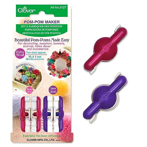 Clover Pom Pom Makers - XS to XL