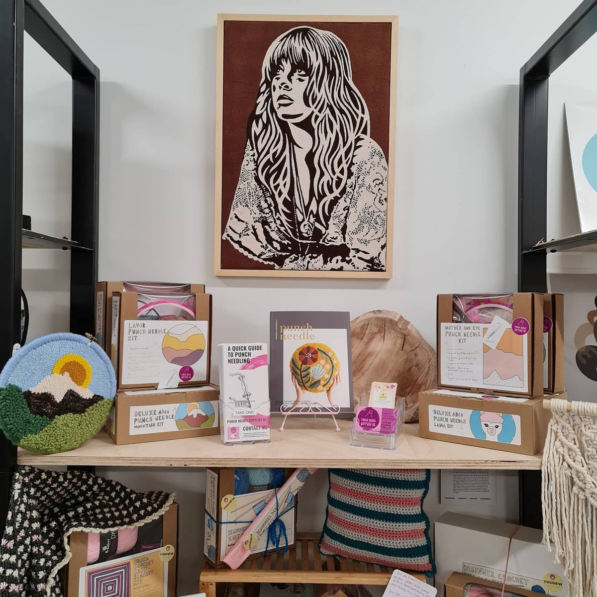 "Stevie Nicks - Never Ending Circles" Print - Punch Needle Supplies NZ