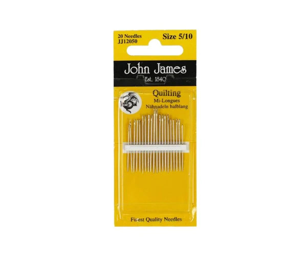 John James Quilting Needles 5/10  x 20
