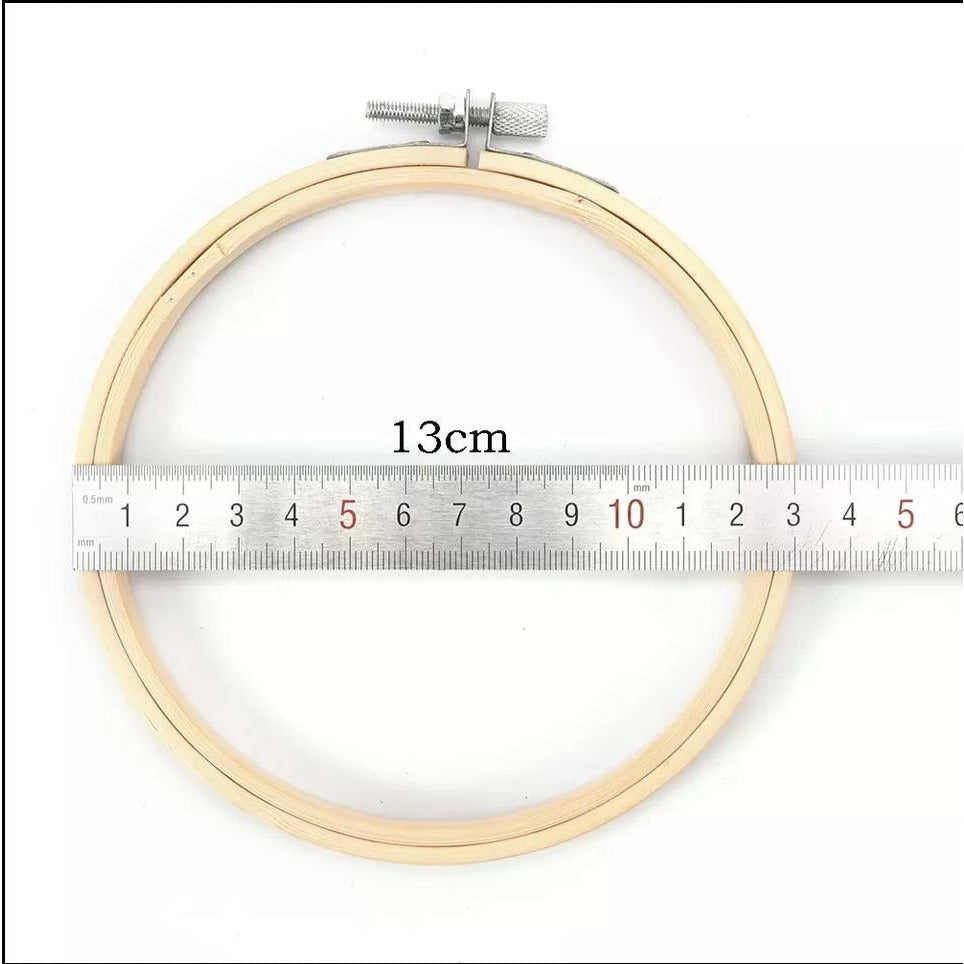 Wooden Embroidery Hoops for Display or Embroidery - Punch Needle Supplies NZ