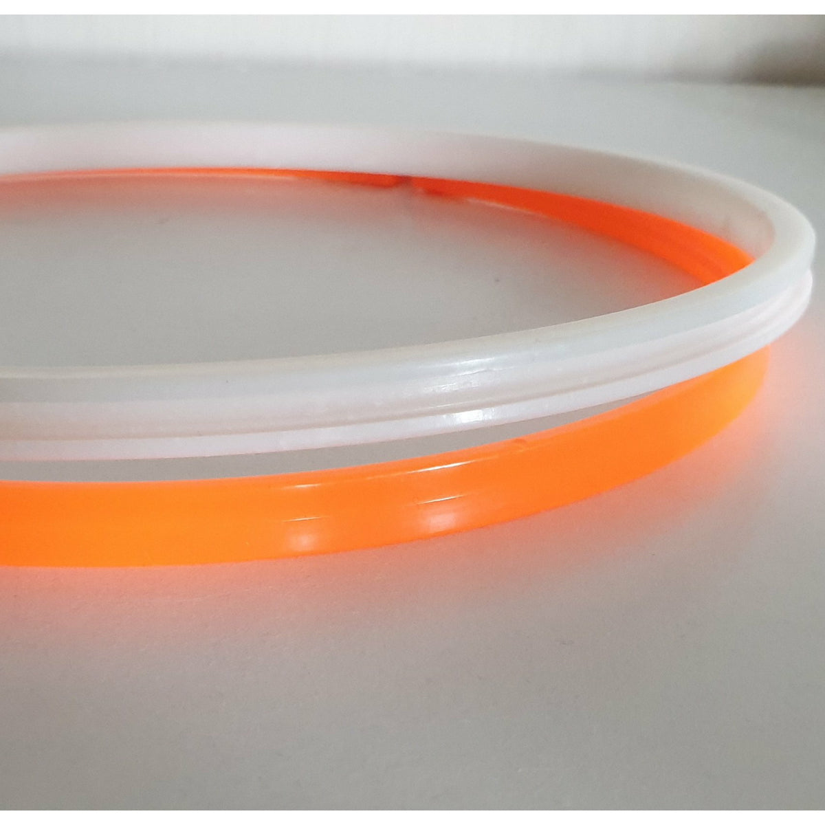 Non Slip plastic hoop with male and female grooves - Punch Needle Supplies NZ
