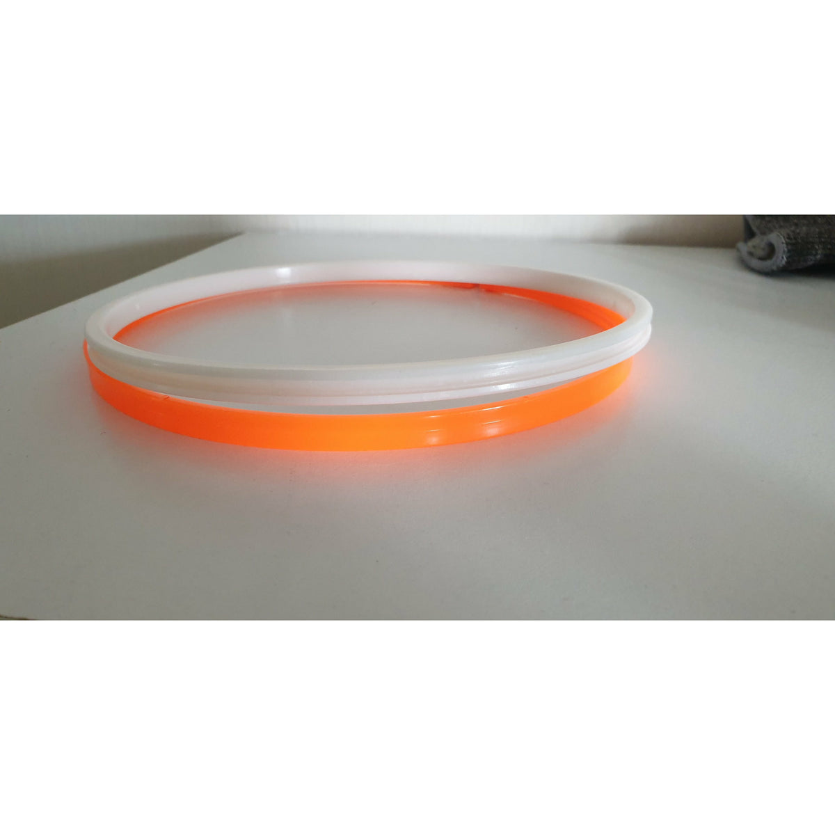 Non Slip plastic hoop with male and female grooves - Punch Needle Supplies NZ