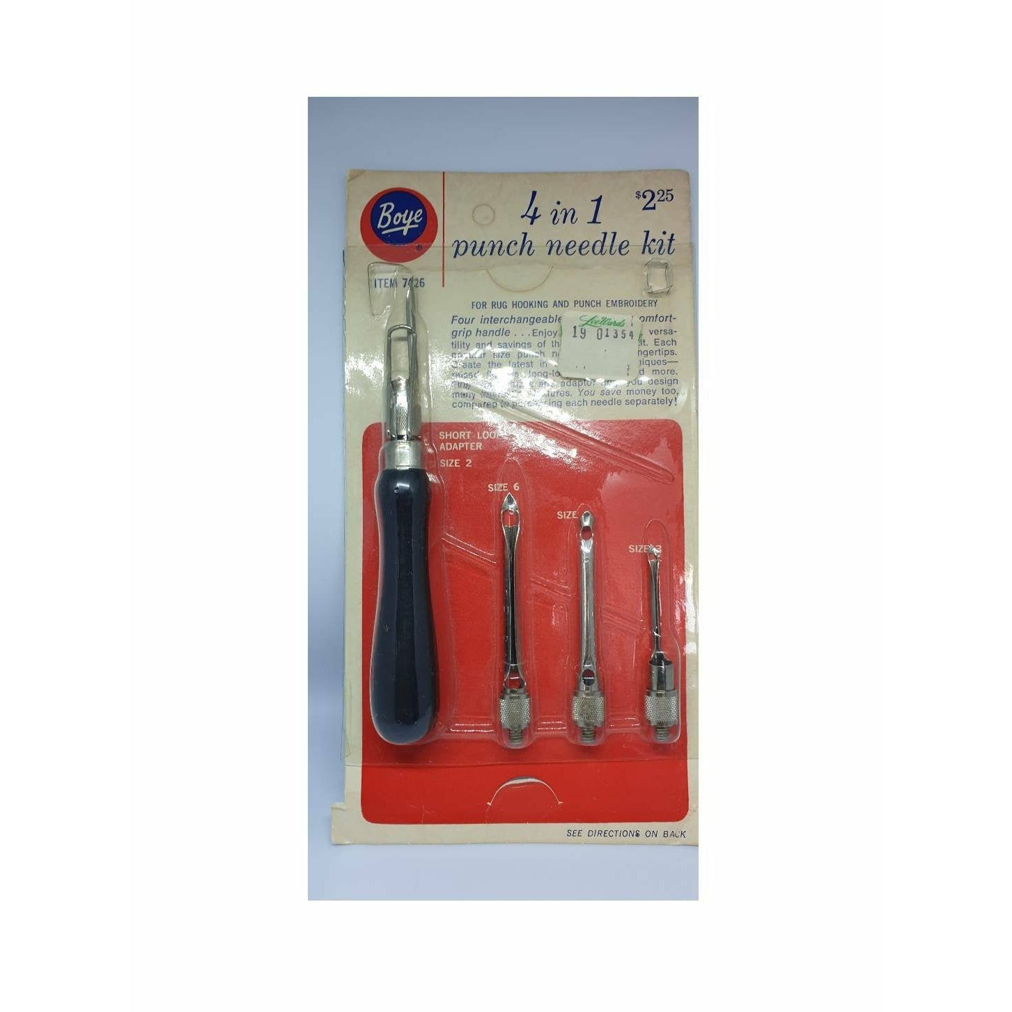Vintage Boye Punch Needle Set - Punch Needle Supplies NZ