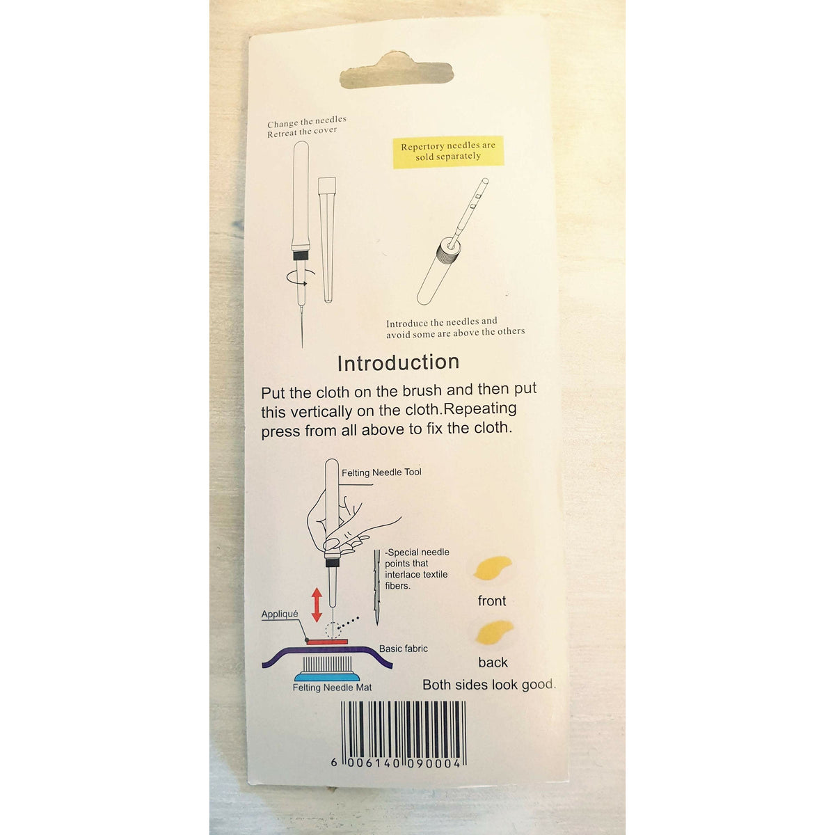 Needle Felting Tool with 5 Needles - Punch Needle Supplies NZ