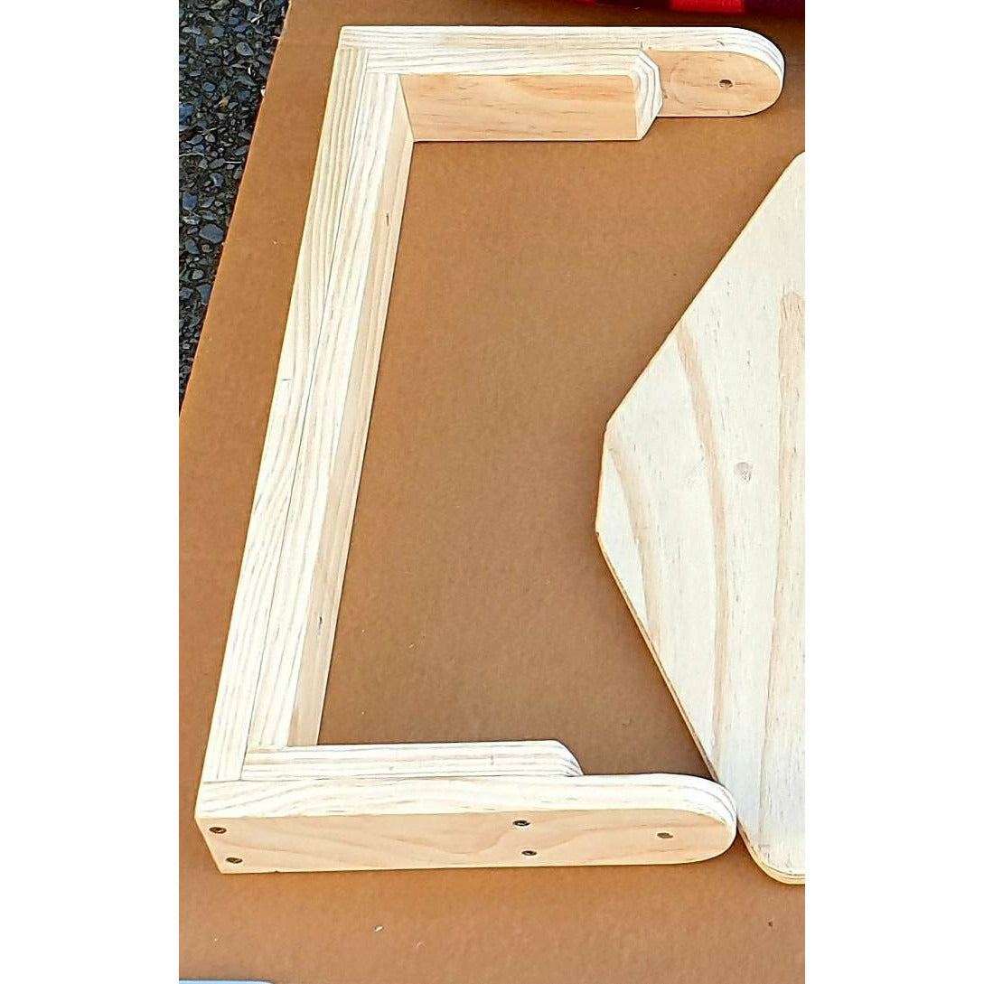 Rug Hooking and Punch Needling Tilt and Rotate Frame Base Lap Stand - 7 size variations! - Punch Needle Supplies NZ