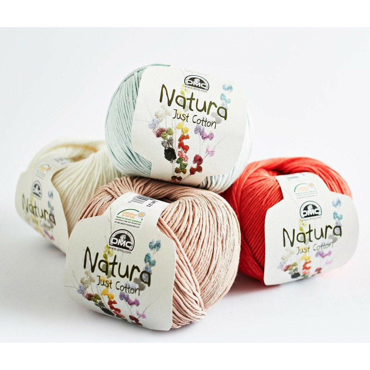 DMC Natura Just Cotton 60 Colours - Punch Needle Supplies NZ
