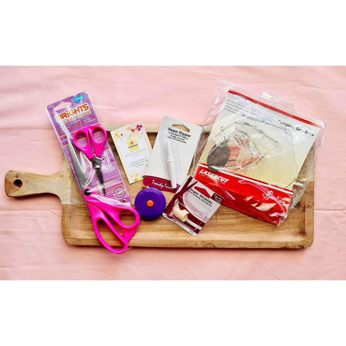 The Learn to Quilt Kit designed with Oh My Craftness - Punch Needle Supplies NZ