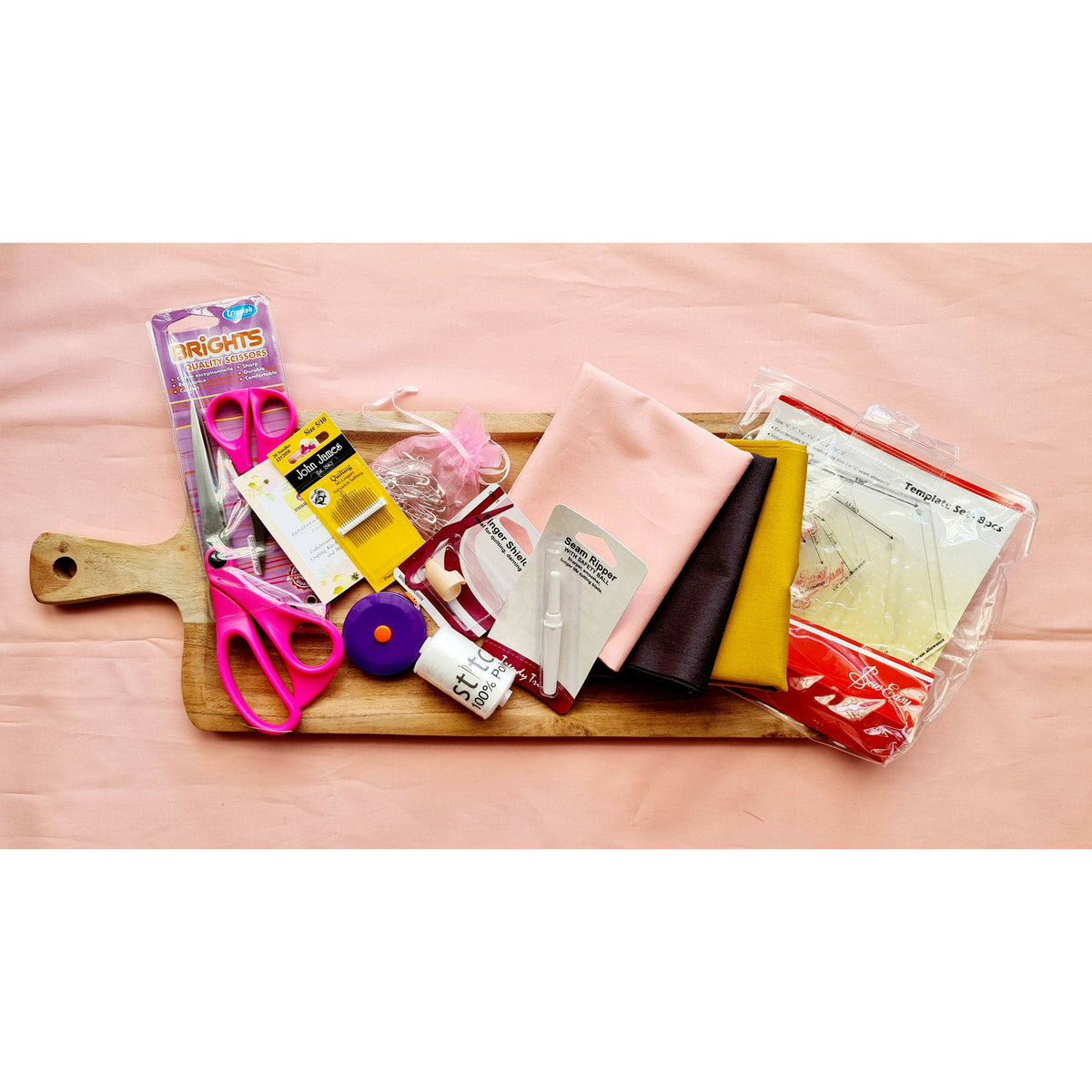 The Learn to Quilt Kit designed with Oh My Craftness - Punch Needle Supplies NZ