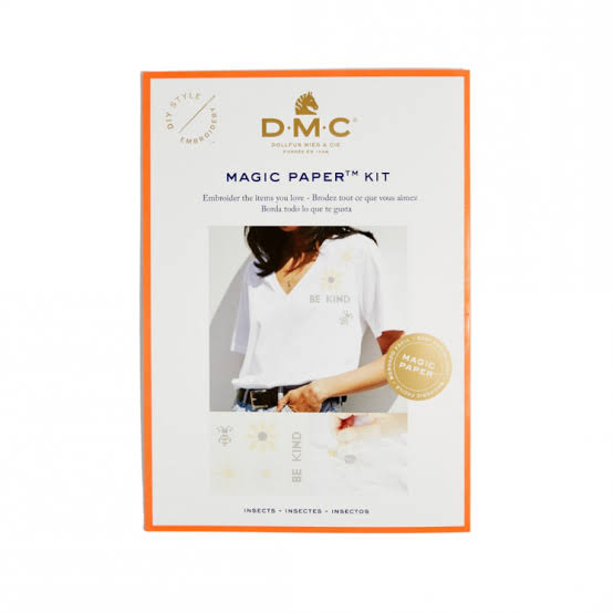 DMC Magic Paper Cross-Stitch kit - Insect