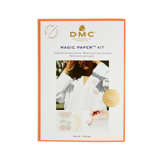 DMC Magic Paper Cross-Stitch kit - Fruit