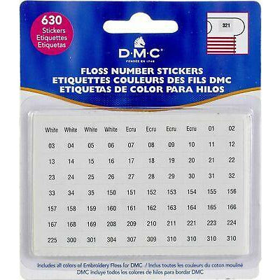 DMC Labels - Punch Needle Supplies NZ