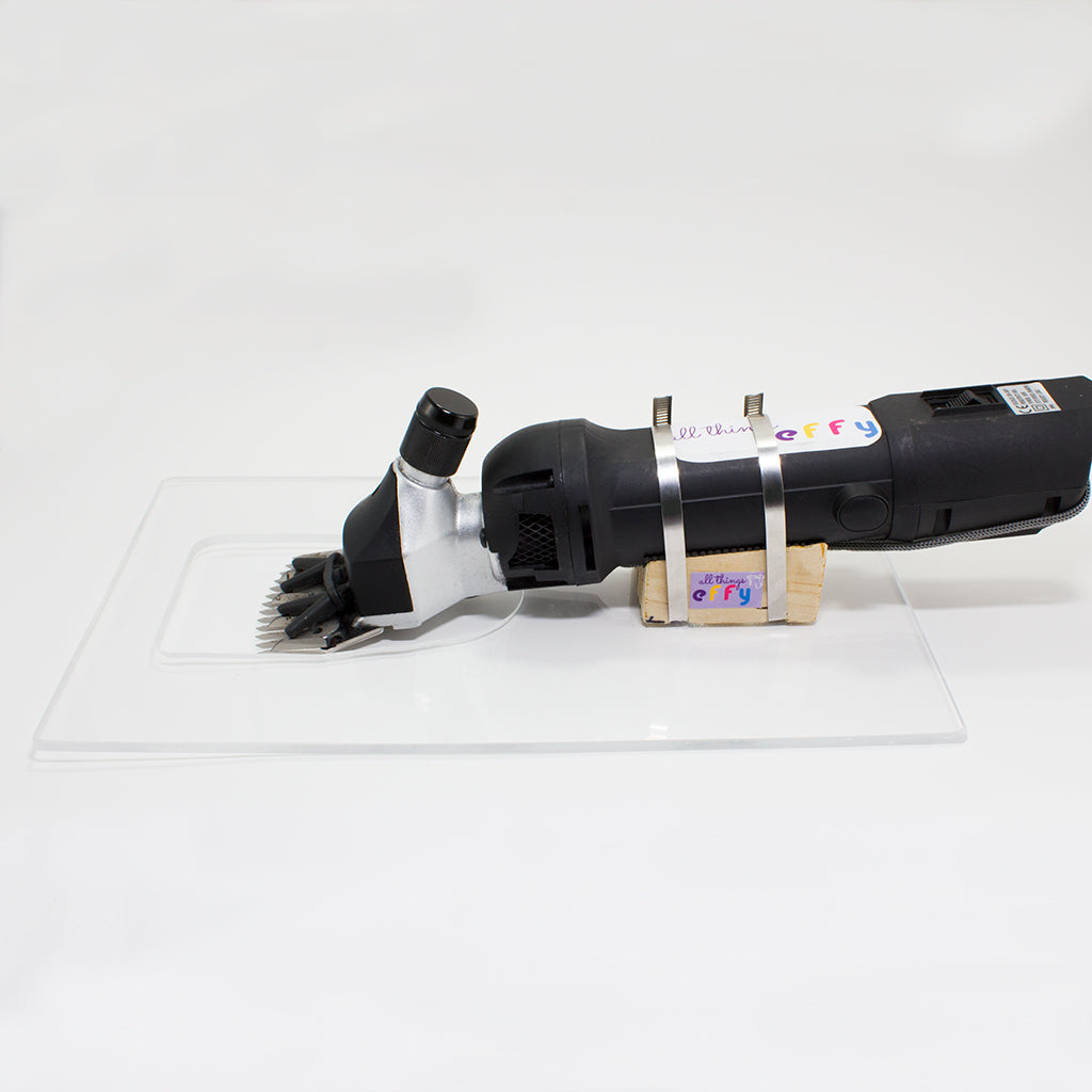 Handmade Shearing Guide for 450W Rug Shears