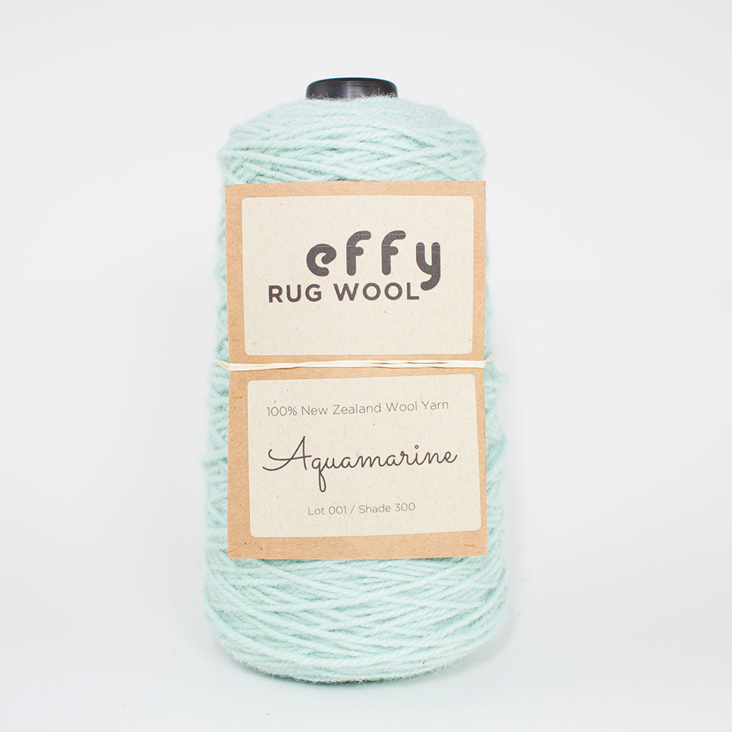 EFFY NZ Rug Wool  500g  Cones for Tufting