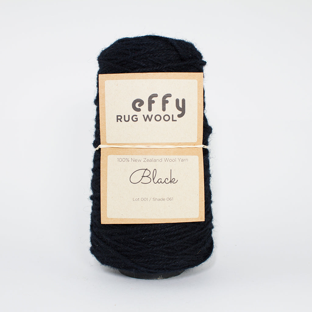 EFFY NZ Rug Wool  500g  Cones for Tufting